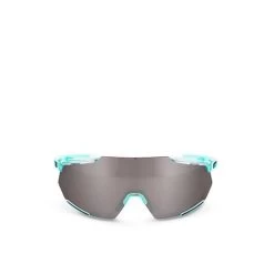 100% RACETRAP 3.0 POLISHED TRANSLUCENT MINT HiPER SILVER MIRROR LENS