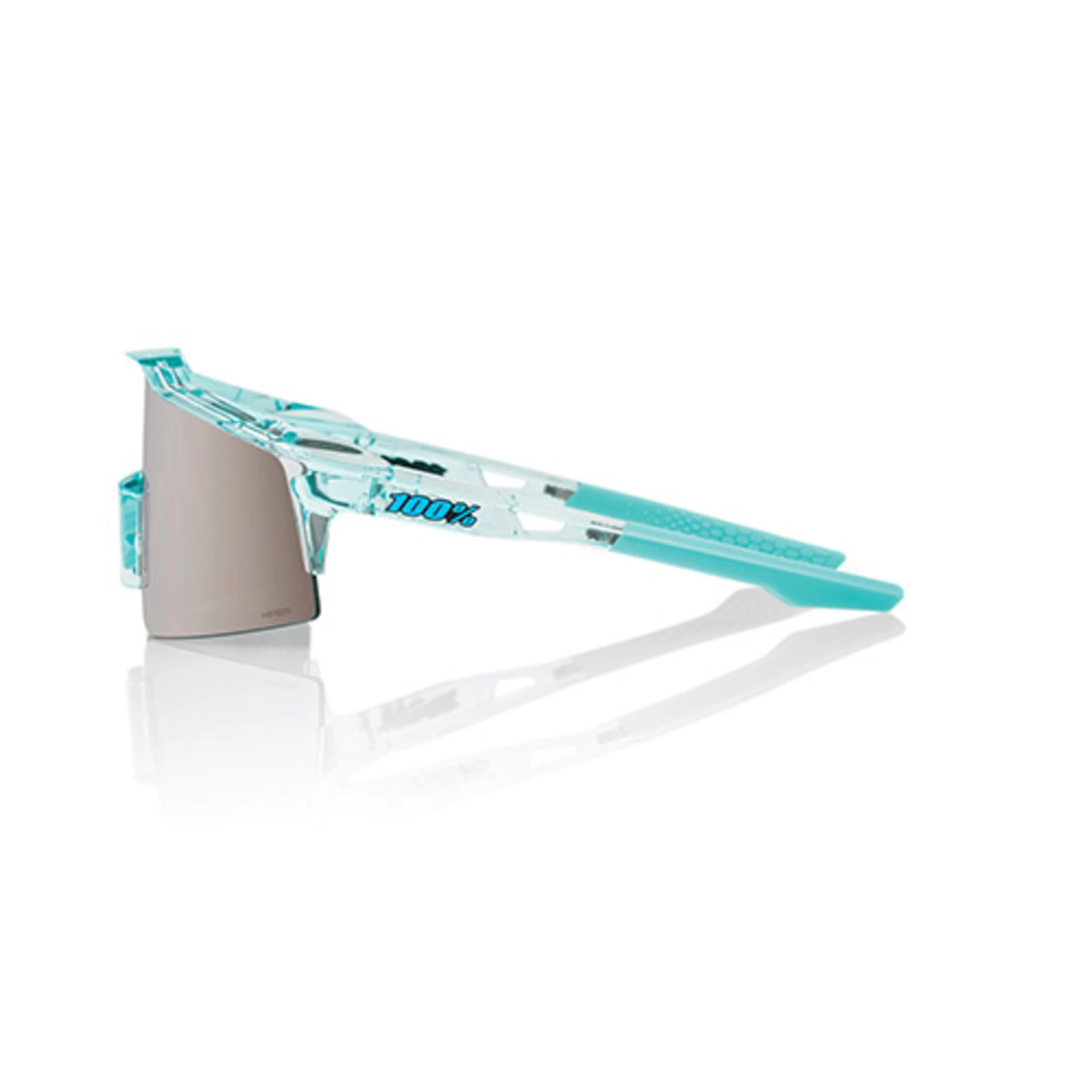 100% SPEEDCRAFT SL POLISHED TRANSLUCENT MINT HiPER SILVER MIRROR LENS - Image 4