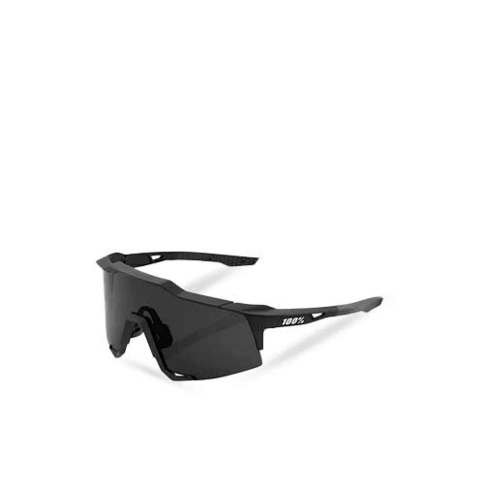 100% SPEEDCRAFT SOFT TACT BLACK SMOKE LENS