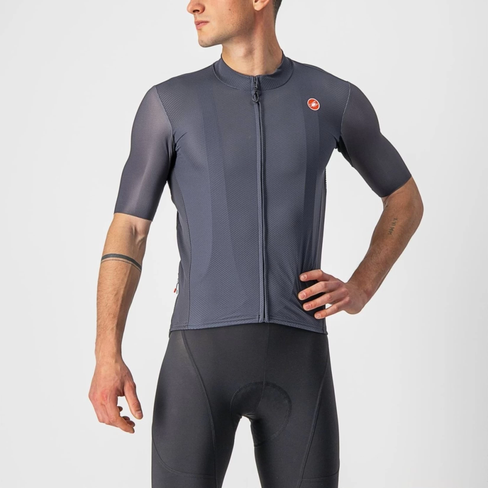 CASTELLI ENDURANCE ELITE JERSEY DARK GRAY - Image 2