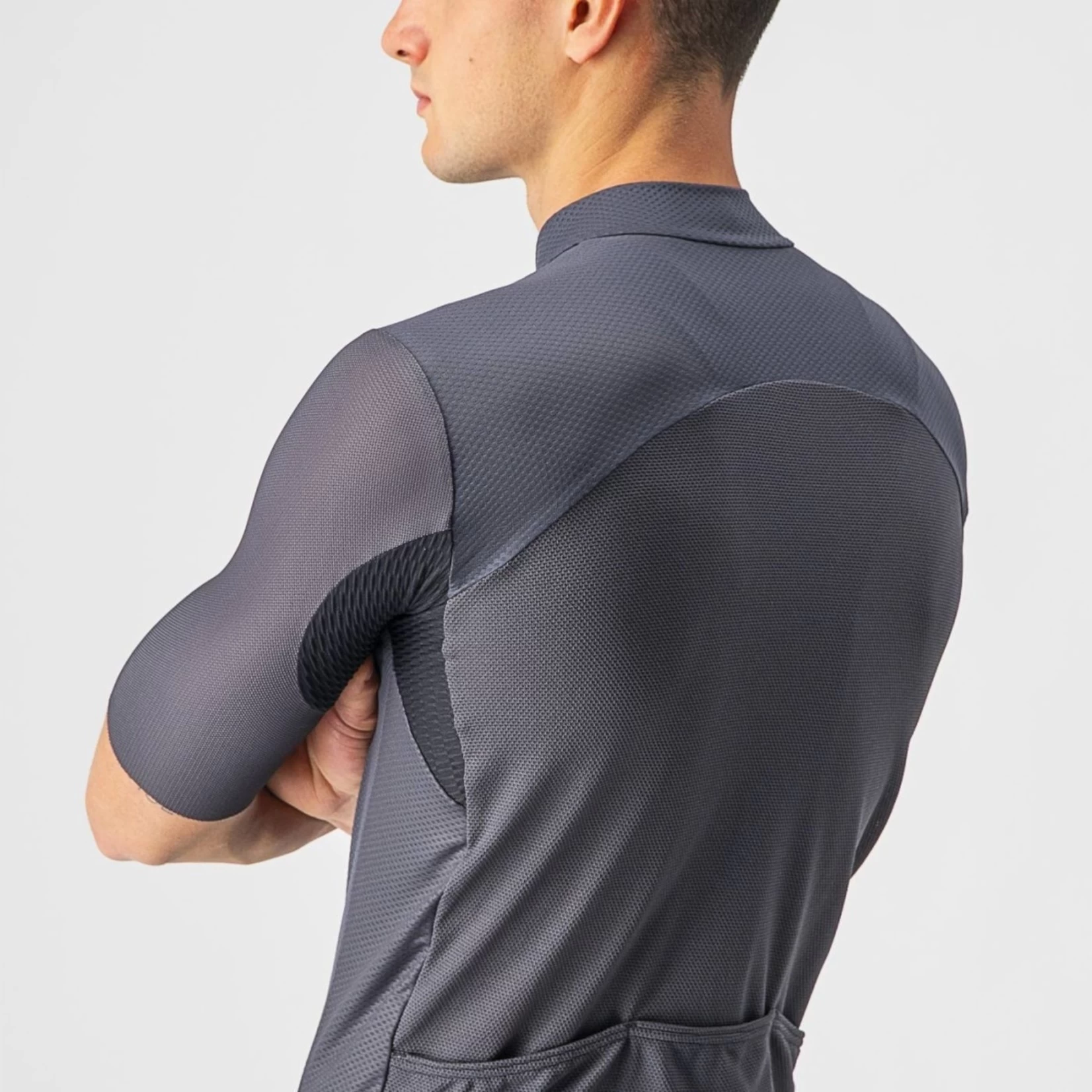 CASTELLI ENDURANCE ELITE JERSEY DARK GRAY - Image 5