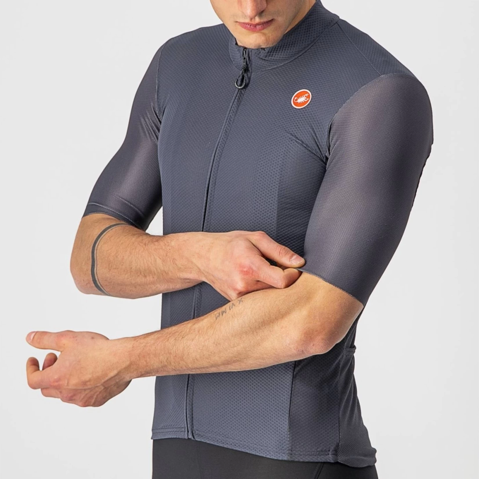 CASTELLI ENDURANCE ELITE JERSEY DARK GRAY - Image 8