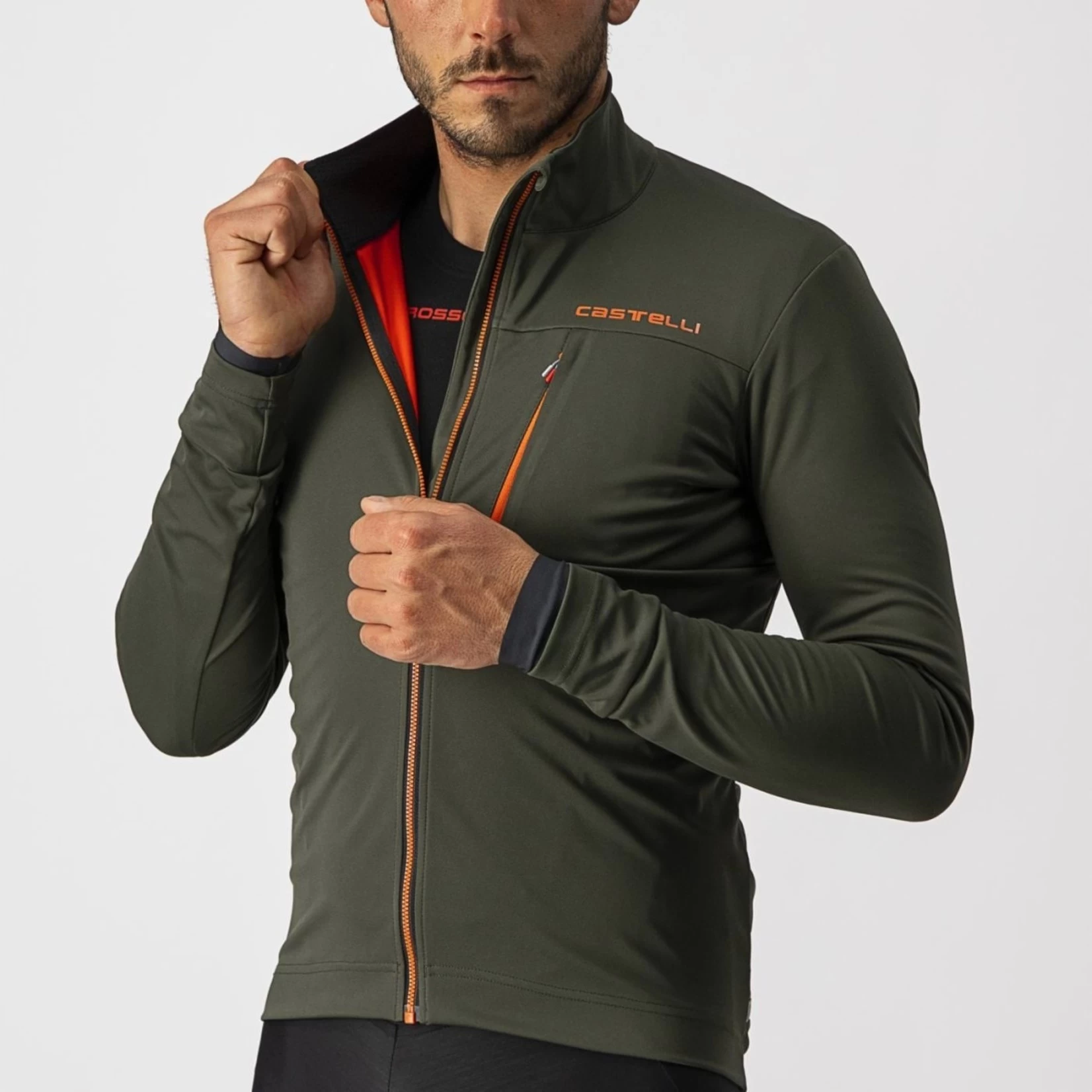 CASTELLI GO JACKETMILITARY GREEN - Image 3