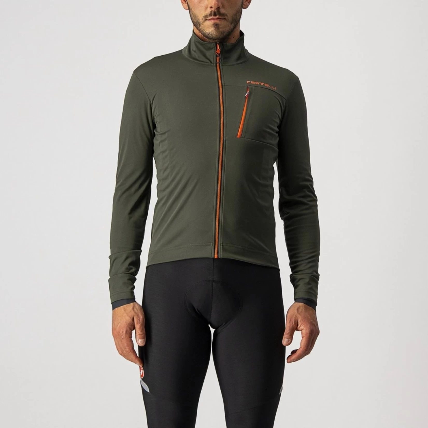 CASTELLI GO JACKETMILITARY GREEN