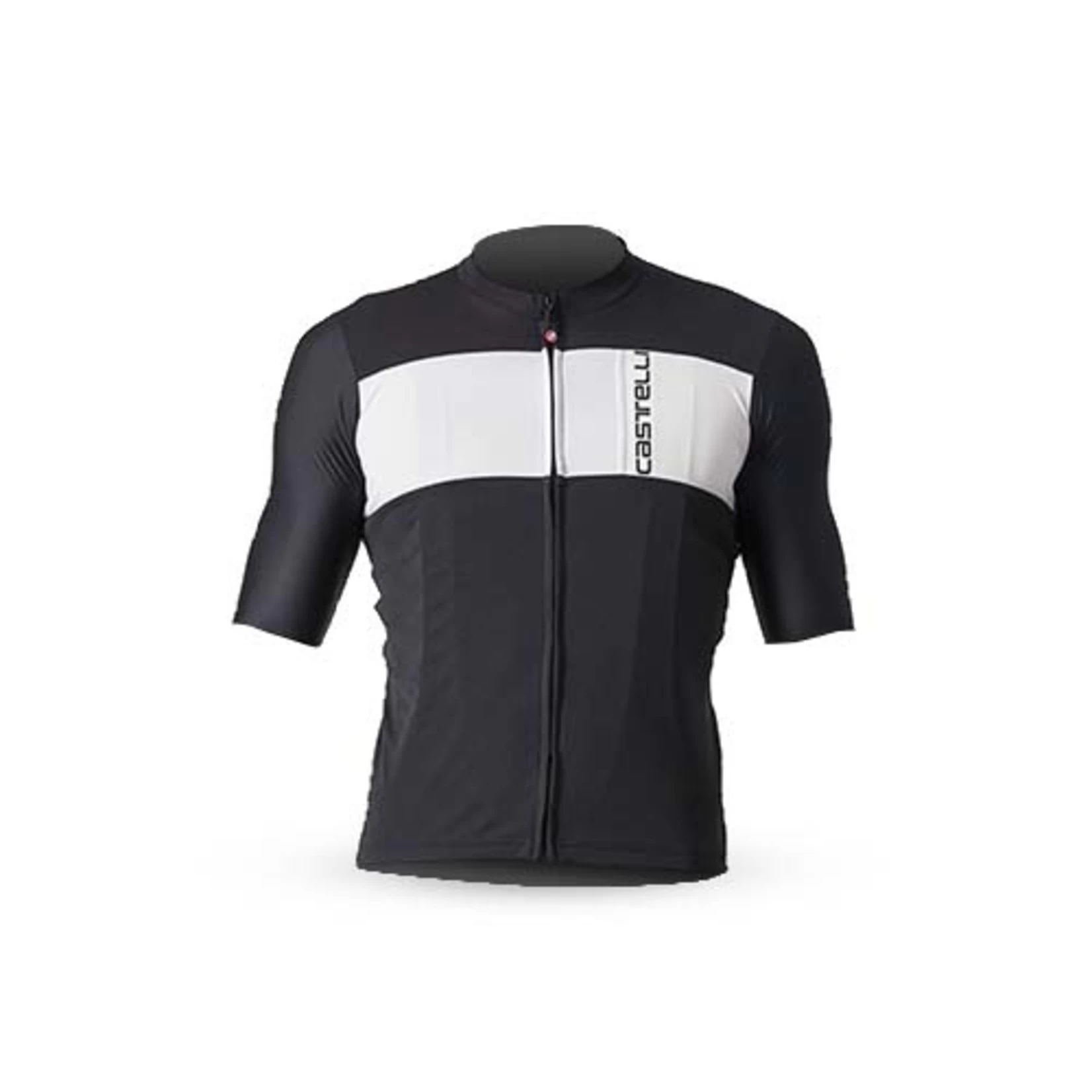 CASTELLI PROLOGO 7 JERSEY - LIGHT BLACK/SILVER GRAY/IVORY