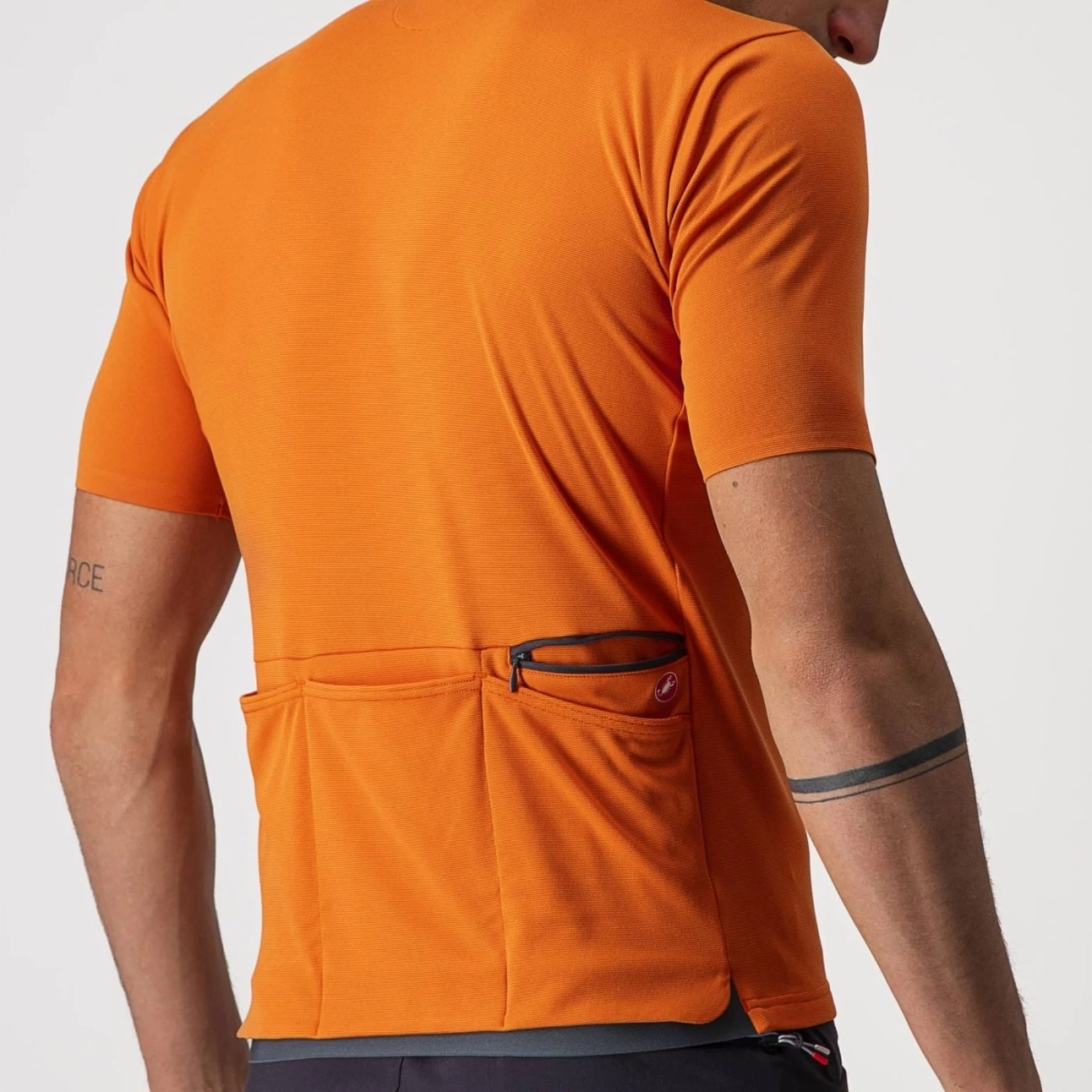 CASTELLI UNLIMITED ALLROAD JERSEY ORANGE RUST - Image 9