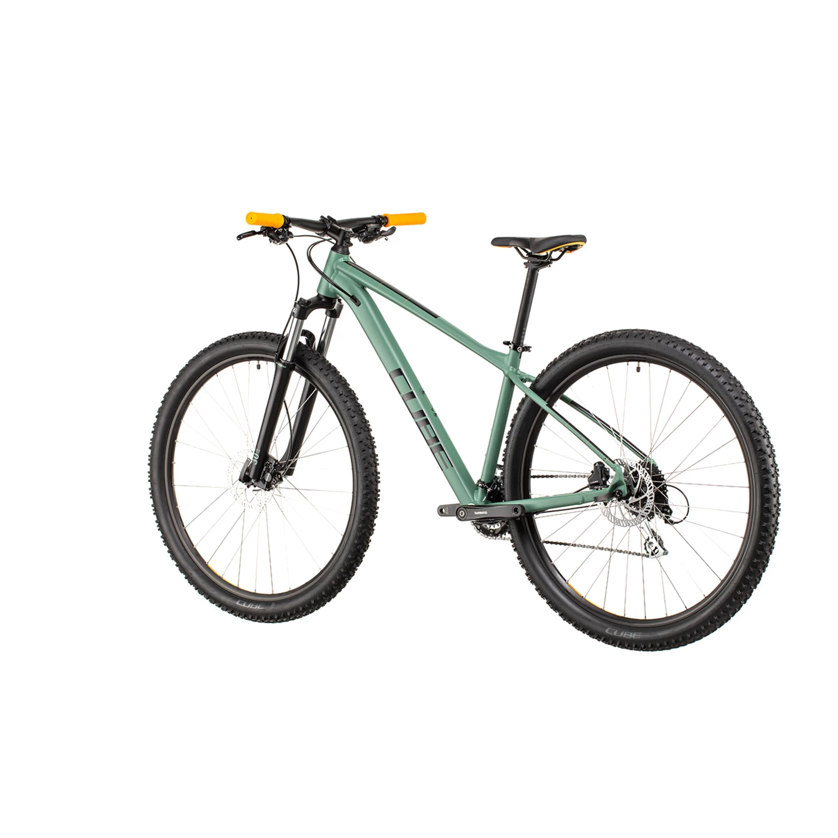 2022 CUBE AIM PRO OLIVE/ORANGE - Image 7