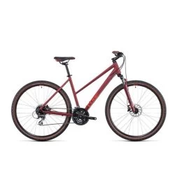 2022 CUBE NATURE TRAPEZE DARK RED/RED