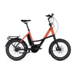CUBE COMPACT HYBRID 500 BLACK/ SPARKLE ORANGE 2023