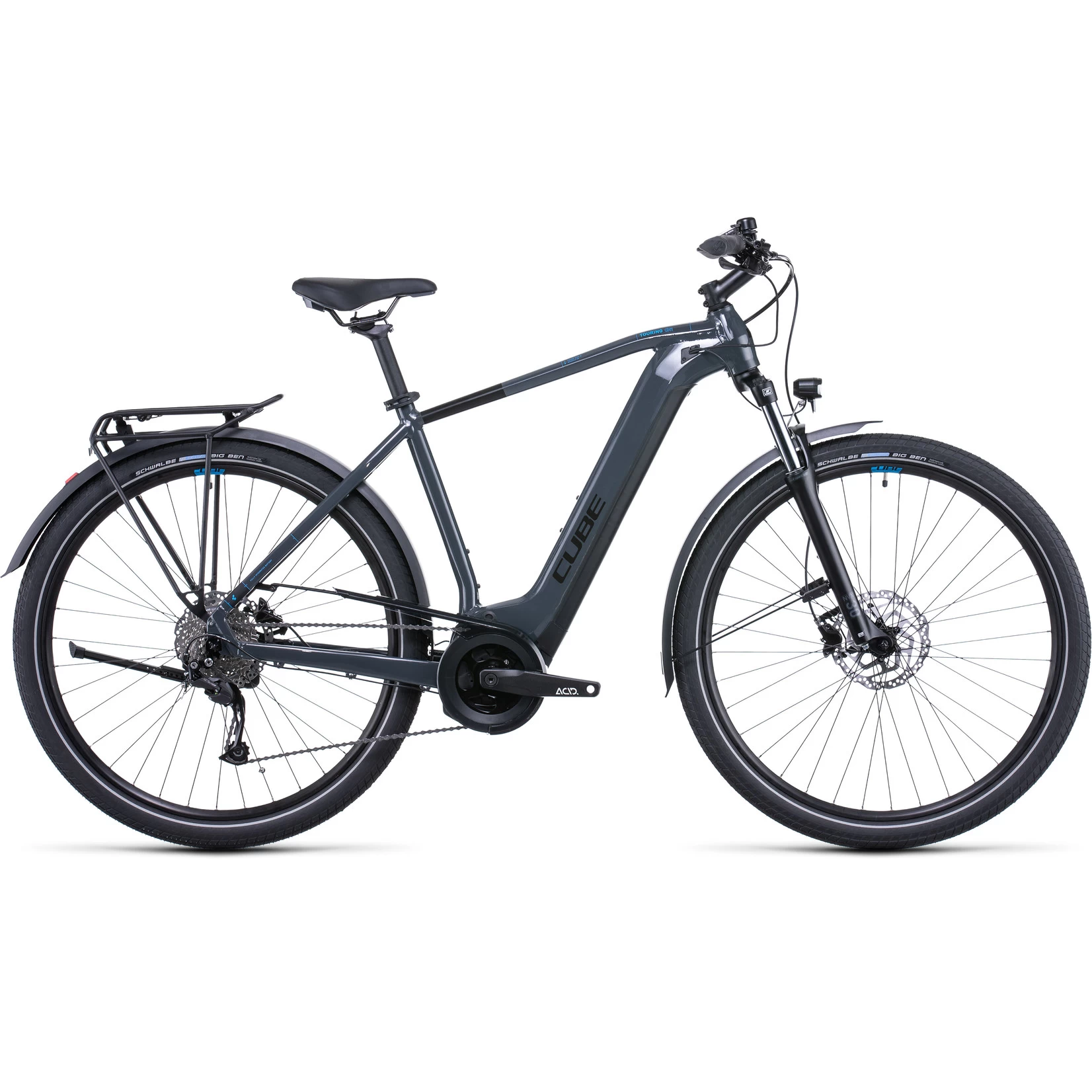 CUBE TOURING HYBRID ONE 500 GREY/BLUE - Image 3