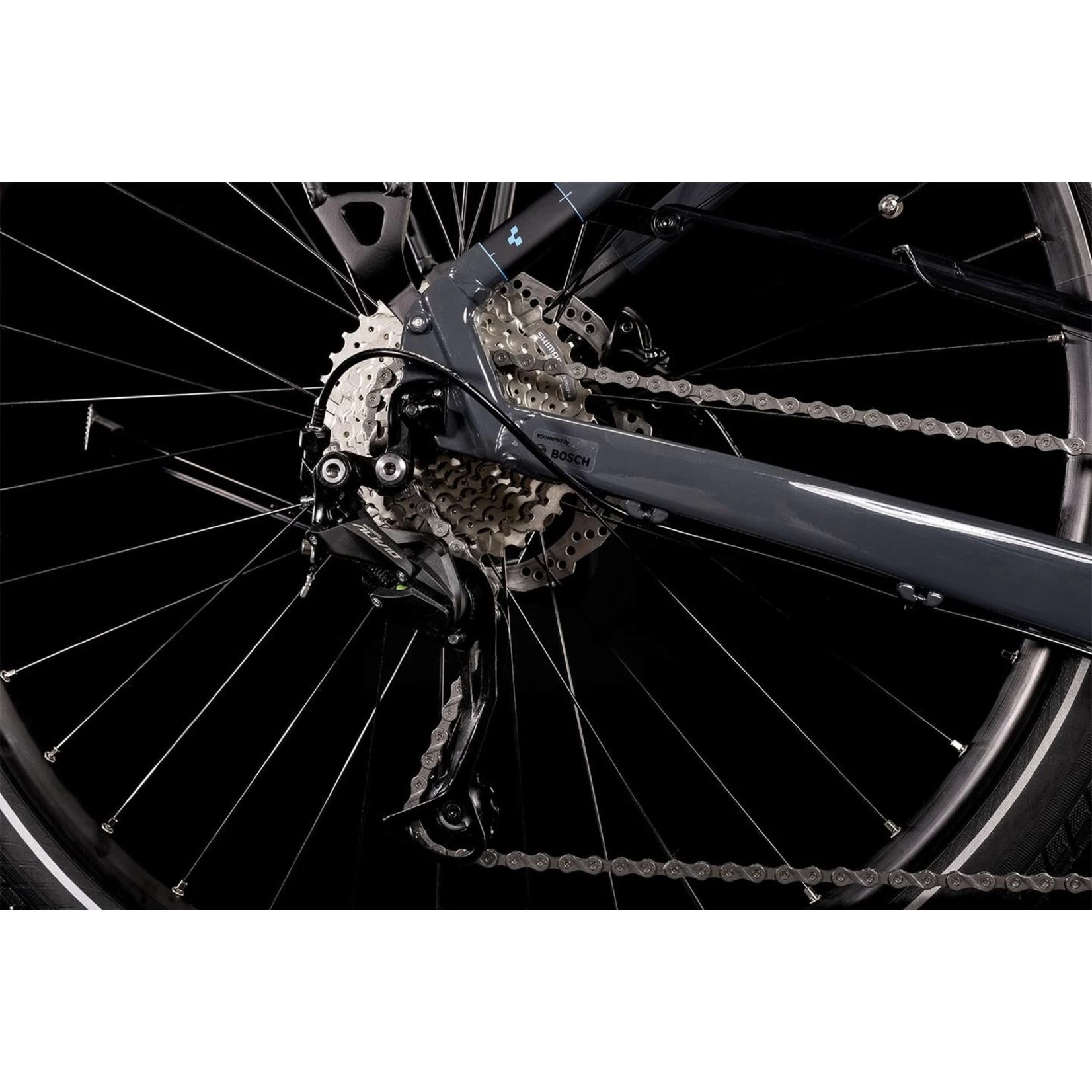 CUBE TOURING HYBRID ONE 500 GREY/BLUE - Image 9