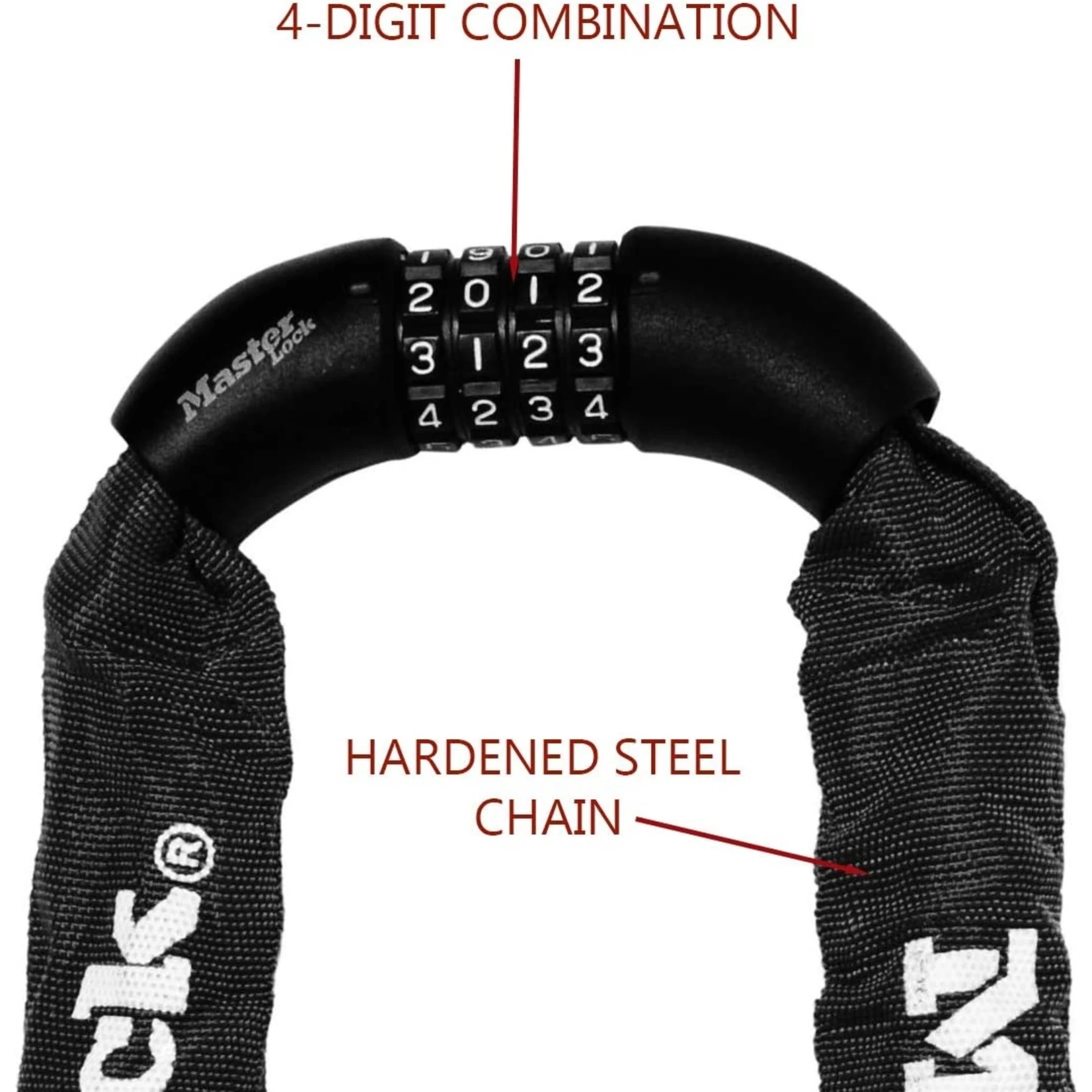 MASTER LOCK COMBINATION BIKE LOCK - Image 3