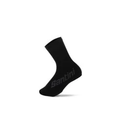 2022 SANTINI ACE SHOE COVERS BLACK