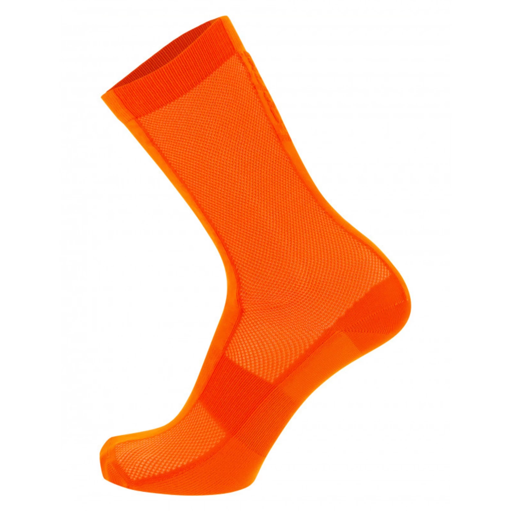 2022 SANTINI PURO HIGH PROFILE SOCKS FLASHY ORANGE - Image 3