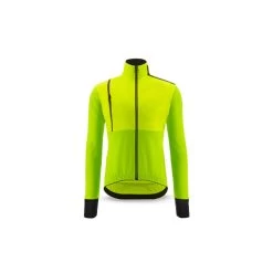 2022 SANTINI VEGA ABSOLUTE JACKET LIME GREEN