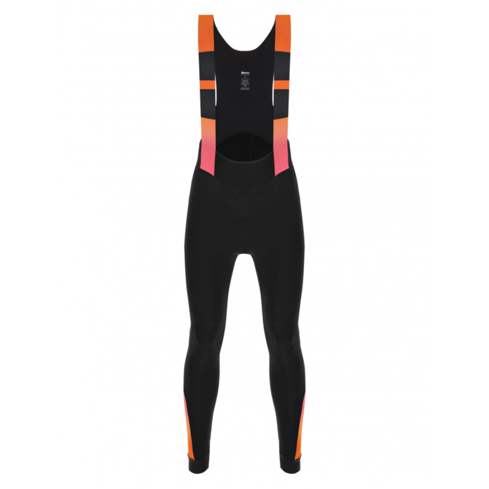 SANTINI AW COMMAND BIB TIGHTS NAT PAD 2020 BLACK - Image 2