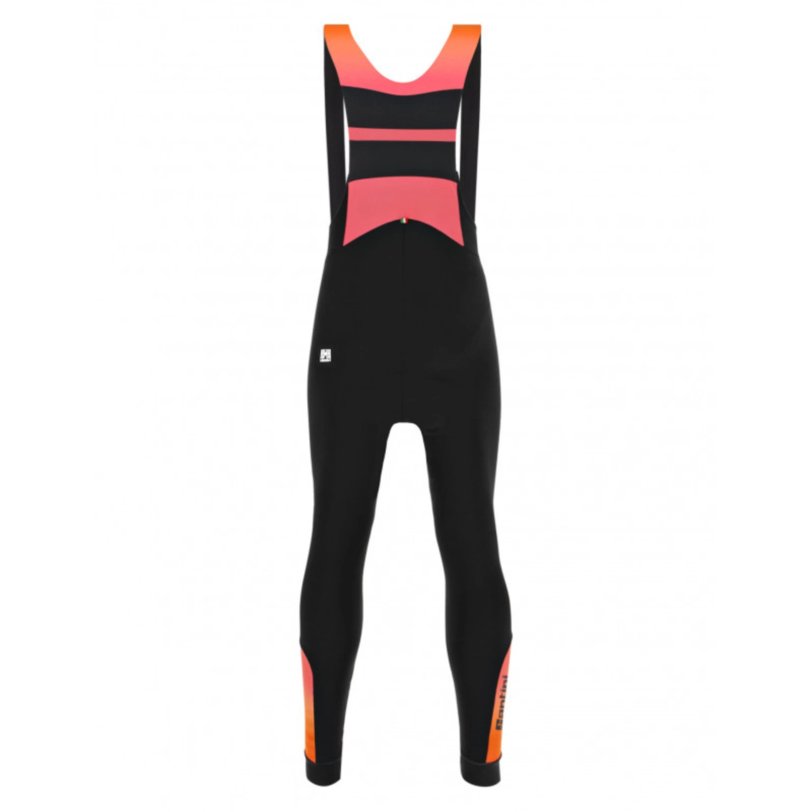 SANTINI AW COMMAND BIB TIGHTS NAT PAD 2020 BLACK - Image 4
