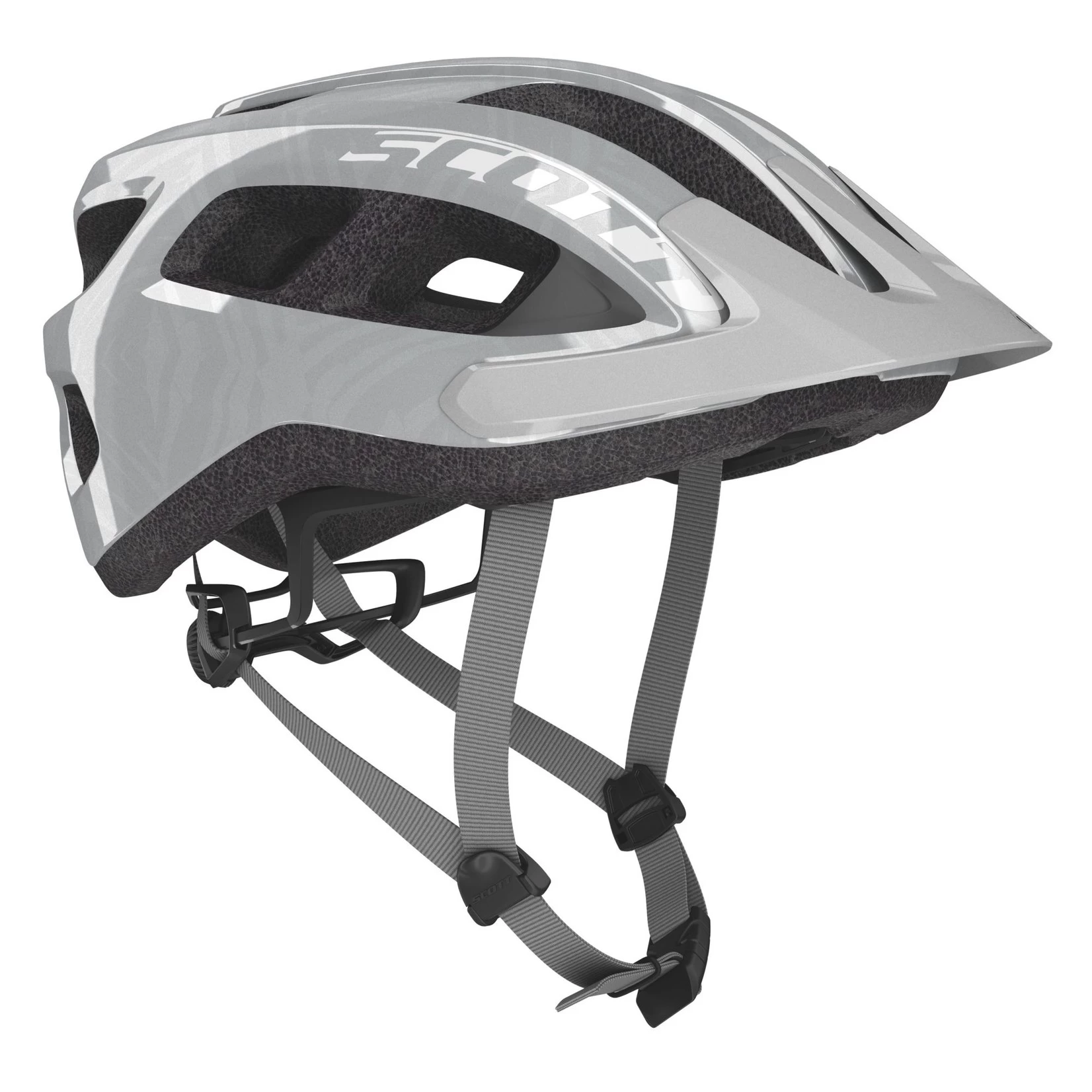 SCOTT SUPRA HELMET SILVER - Image 2