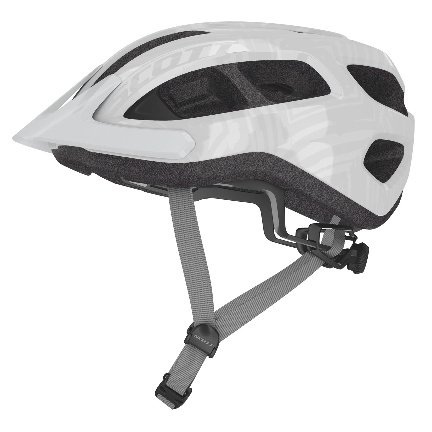 SCOTT SUPRA HELMET SILVER - Image 3