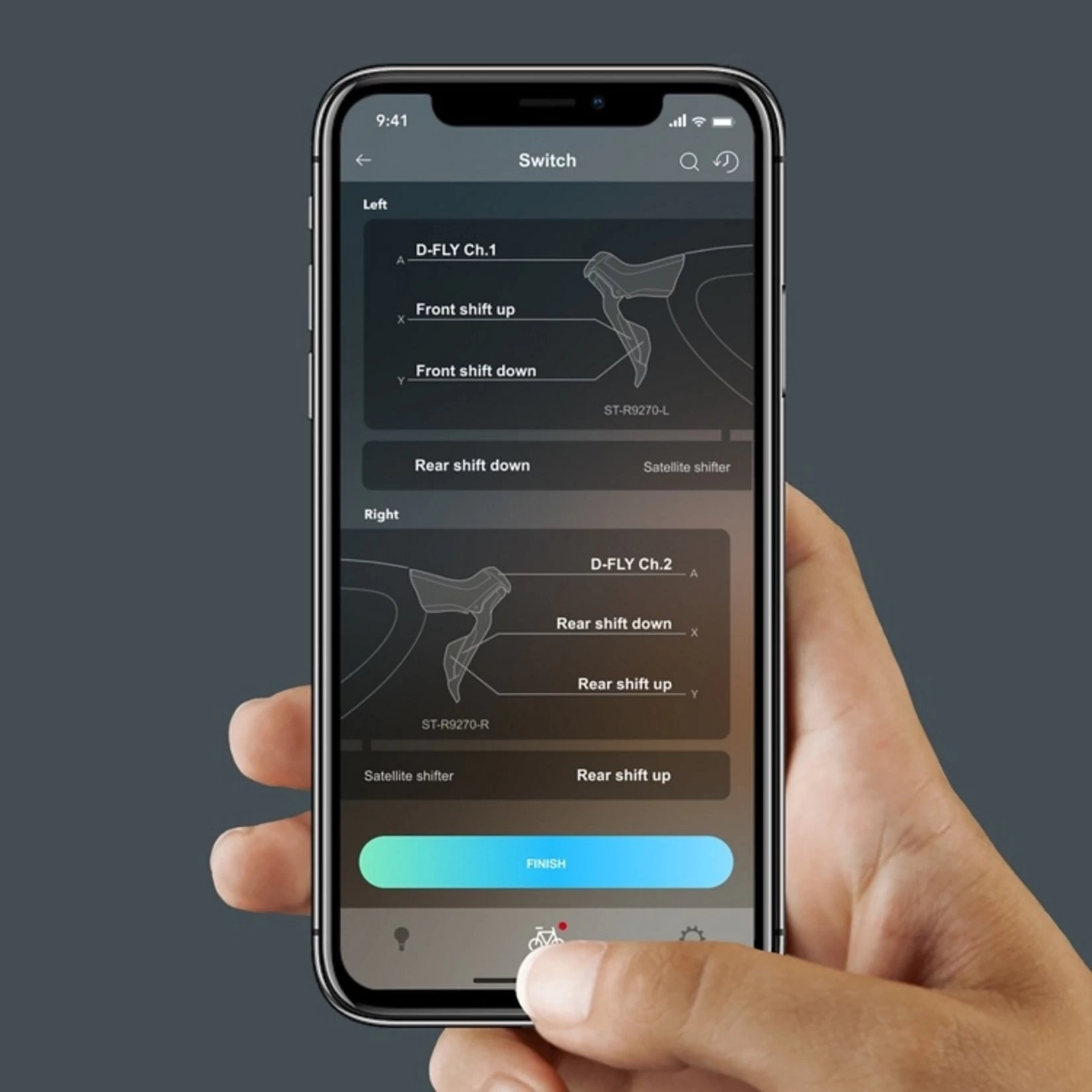 SHIMANO ULTEGRA ST-R8170 HYDRAULIC STI SHIFTER SET - Image 5