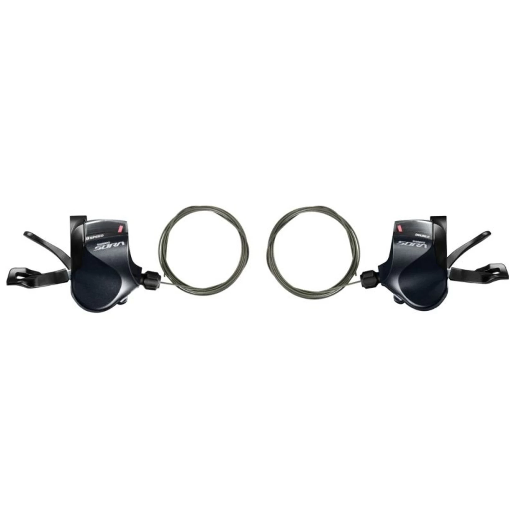 SHIMANO SORA R3000 FLAT BAR SHIFTER SET - Image 2