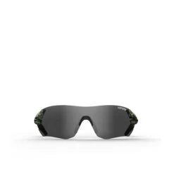 TIFOSI TSALI CRYSTAL NEON GREEN SMOKE/AC RED/CLEAR LENS