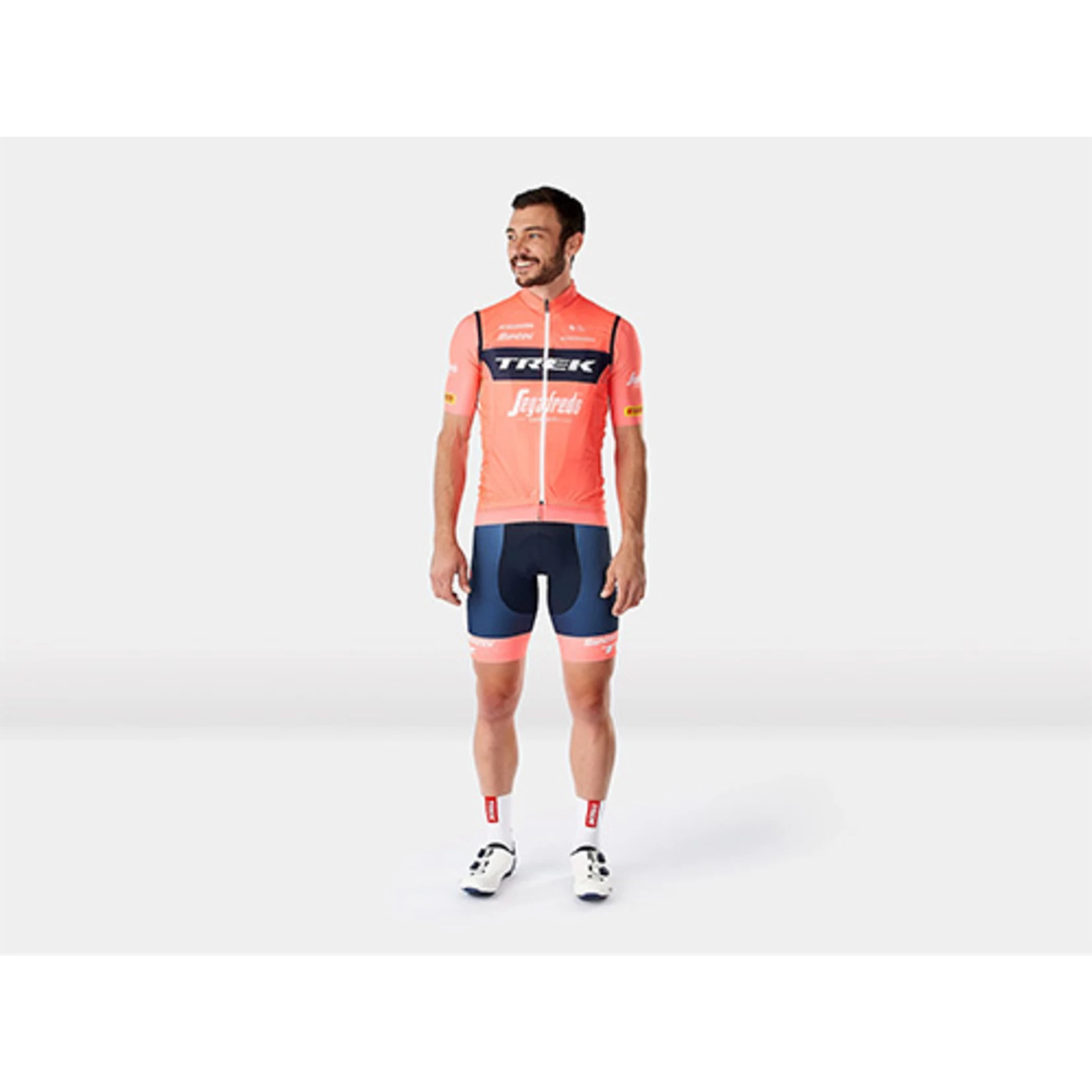 SANTINI TREK SEGAFREDO MENS TEAM REPLICA TRAINING JERSEY - Image 2