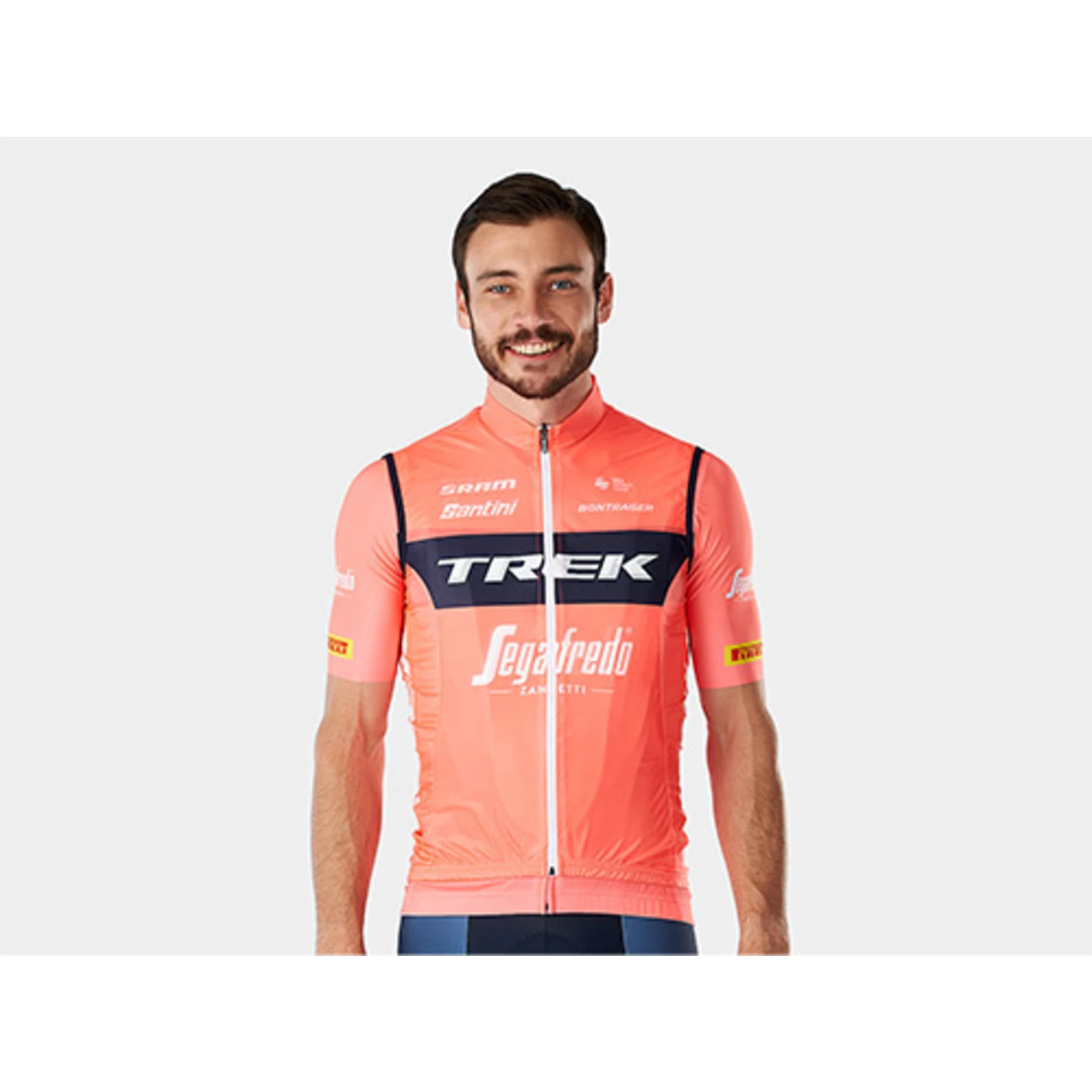 SANTINI TREK SEGAFREDO MENS TEAM REPLICA TRAINING JERSEY - Image 3
