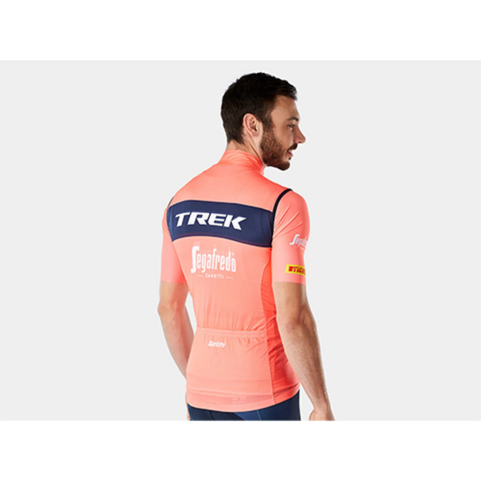 SANTINI TREK SEGAFREDO MENS TEAM REPLICA TRAINING JERSEY - Image 4