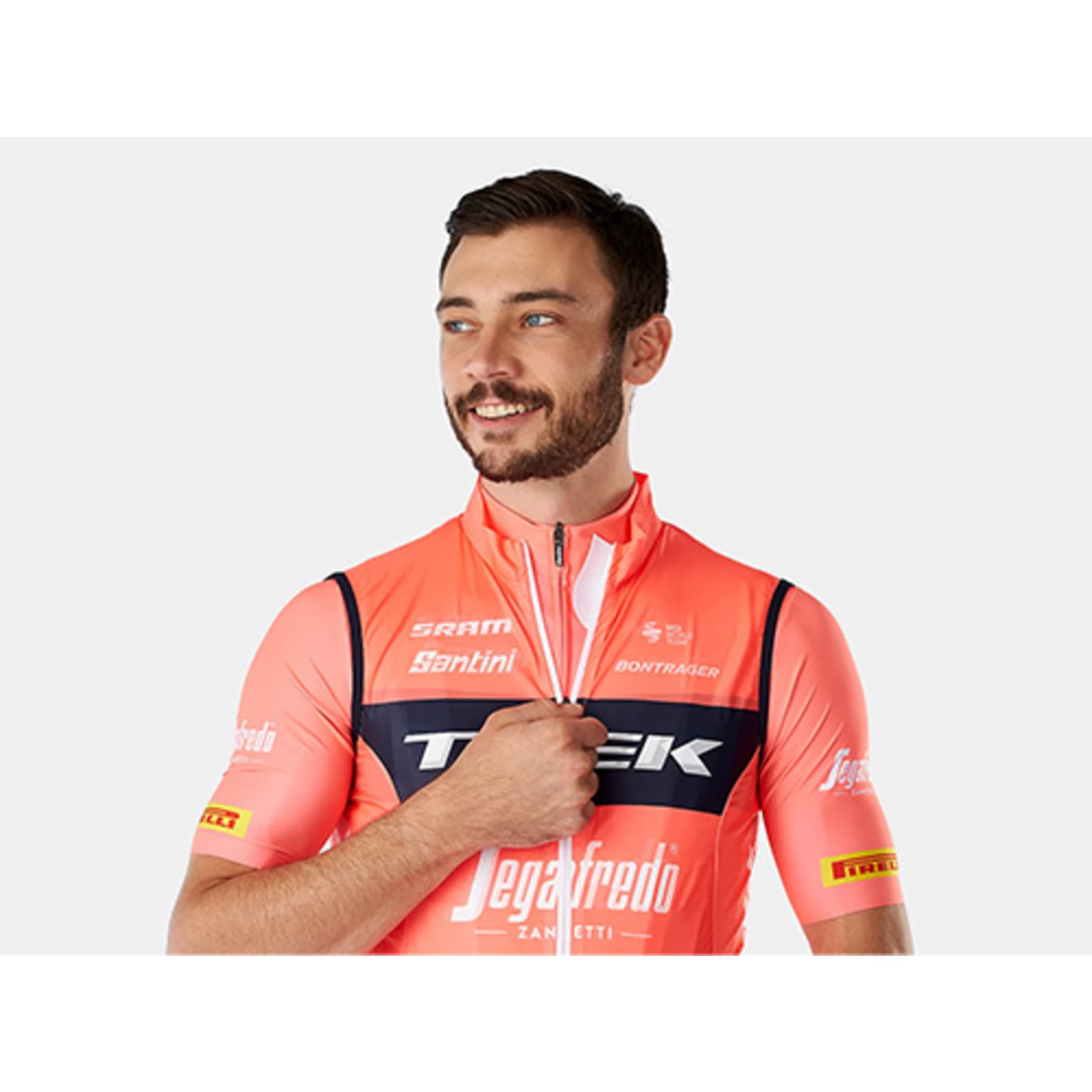 SANTINI TREK SEGAFREDO MENS TEAM REPLICA TRAINING JERSEY - Image 6