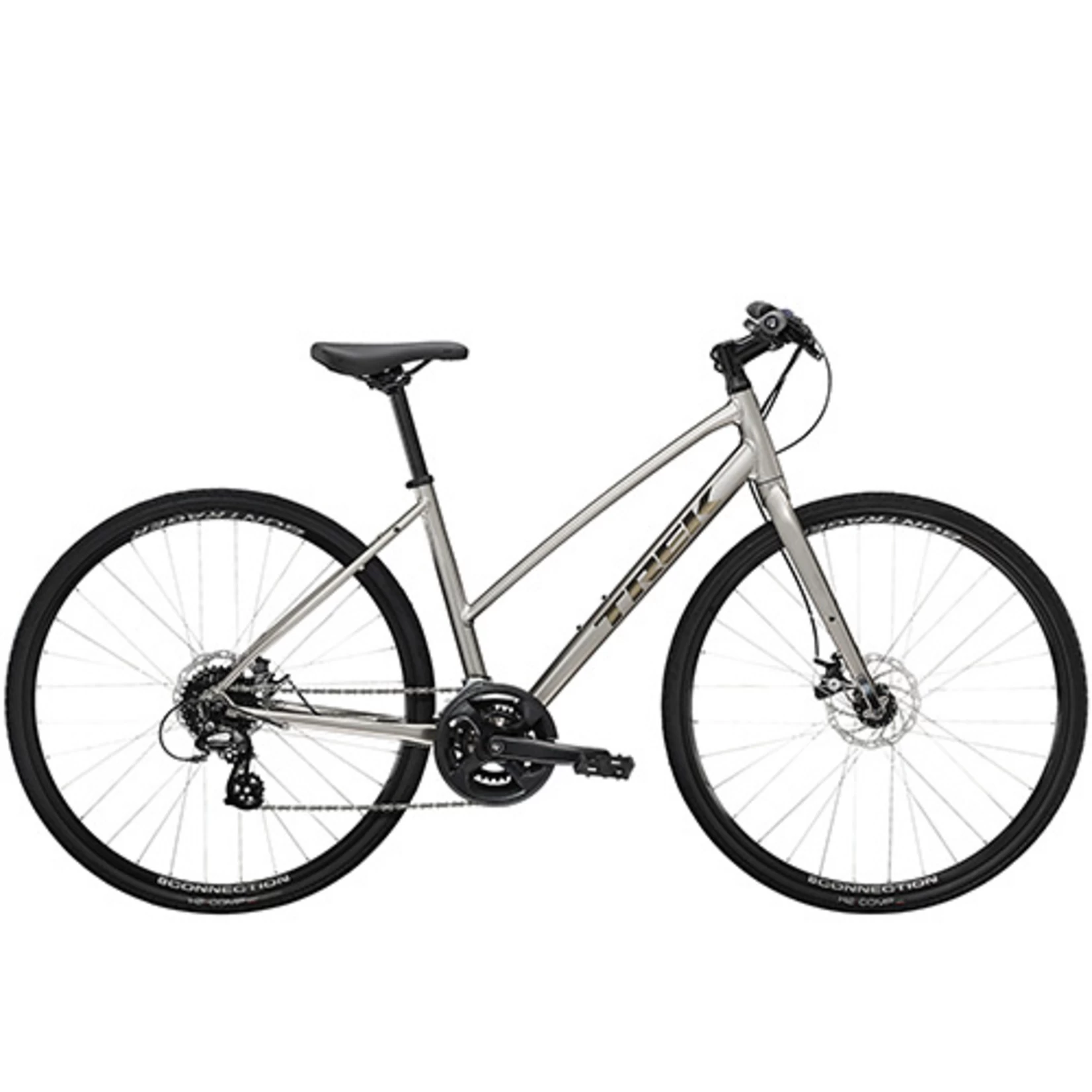 TREK FX 1 STAGGER DISC METALLIC GUNMETAL 2022 - Image 2