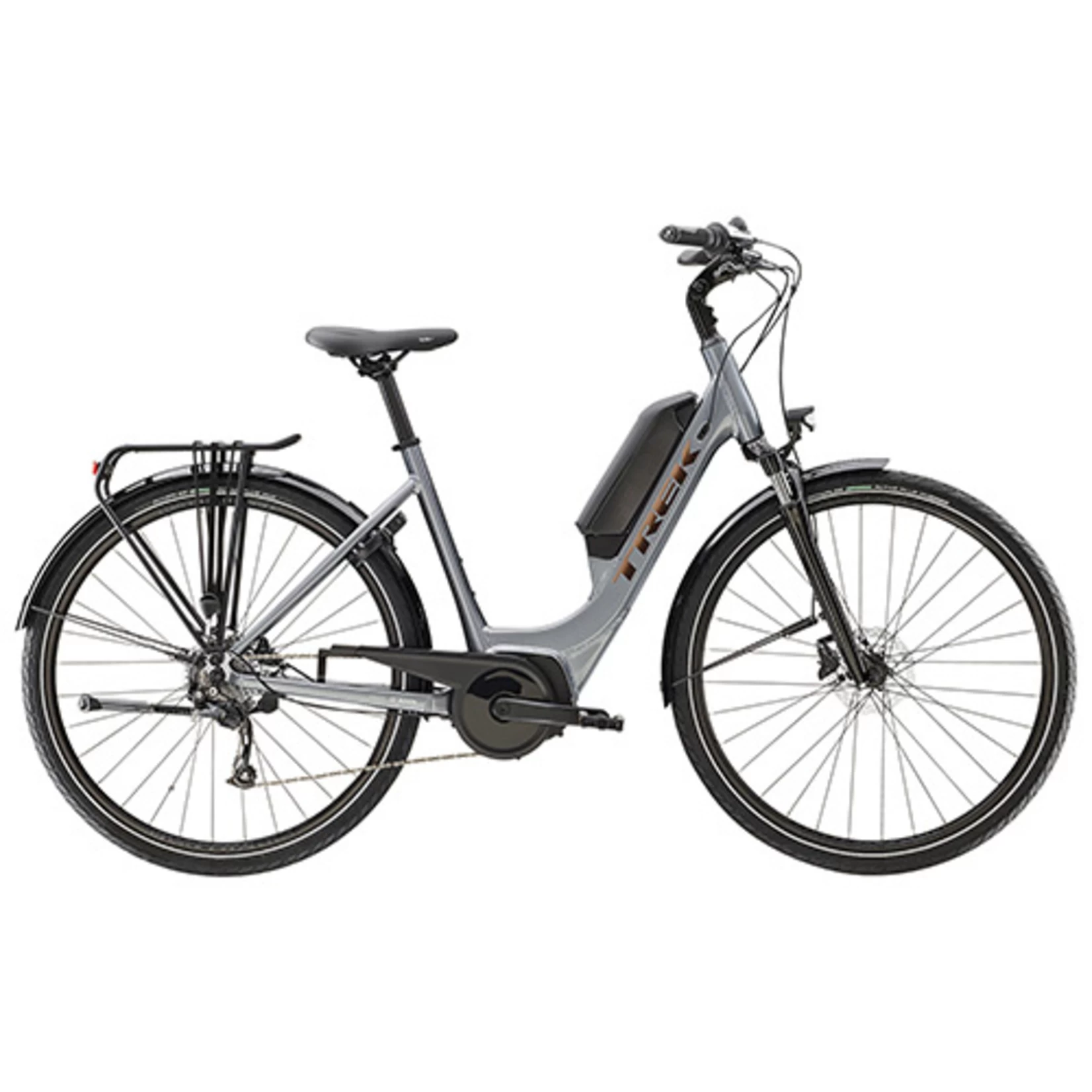 TREK VERVE+ 1 LOWSTEP DT GALACTIC GREY